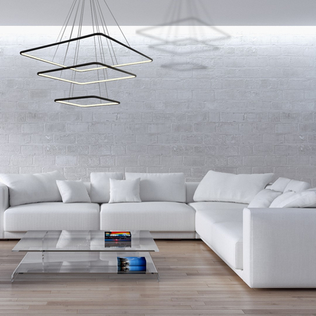 Milagro - LAMPA WISZĄCA NIX BLACK 117W LED