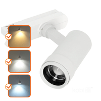 Reflektor szynowy LED NEXTRACK VISION 10W 3CCT 30-60° biały Kobi Pro