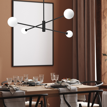 Milagro - Lampa sufitowa DORI 4xG9