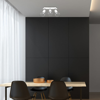 Milagro - Lampa Sufitowa DANTE SILVER 3x mini GU10