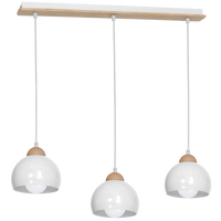 Milagro - Lampa wisząca DAMA WHITE 3xE27