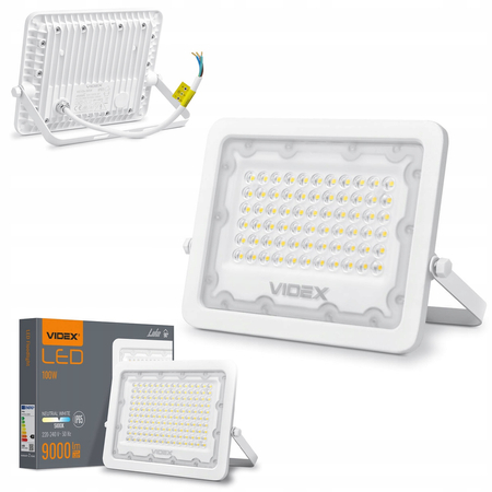 Naświetlacz LED biały halogen 5000K 9000lm 100W