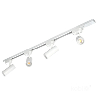 Zestaw szynoprzewód 1-obwodowy NEXTRACK GO 4xGU10 1m biały Kobi