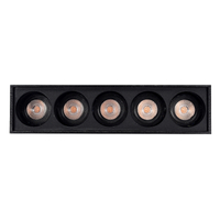 Kinkiet reflektor DD-02 10W 3000K czarny