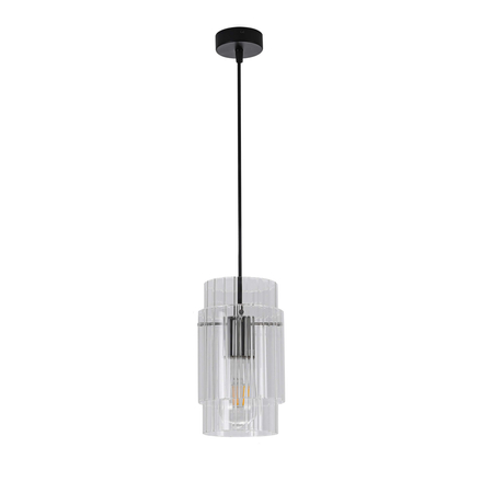 Lampa wisząca Savona czarna 1xE27