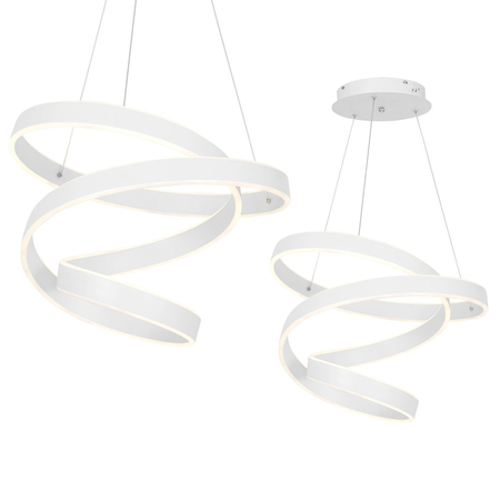 Milagro - Lampa wisząca ANDROMEDA WHITE 100W LED
