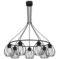 Milagro - Lampa Wisząca DON BLACK 7xE27