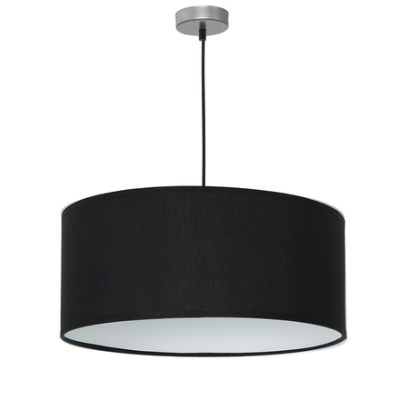 Milagro - Lampa wisząca CASINO BLACK/CHROME 1xE27