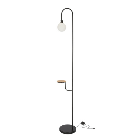 Candellux - Vanity Lampa Podłogowa Czarny 1X40W G9