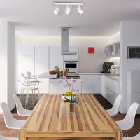 Milagro - Lampa sufitowa PICO WHITE 3xGU10