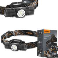 Latarka czołowa LED 10W przenośna 2w1 1200lm IP68
