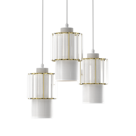 Milagro - Lampa wisząca BLANCO 3xE27