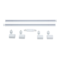 Zestaw oświetlenia szynowego Snow SET 1F biały 4xGU10