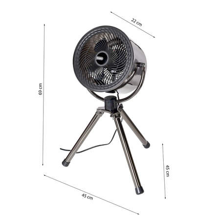 Eko-Light - Wentylator stojący EKO-LIGHT 10" Tripod Gun