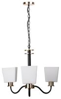SCHUBERT LAMPA WISZĄCA 3X40W E27 CZARNY