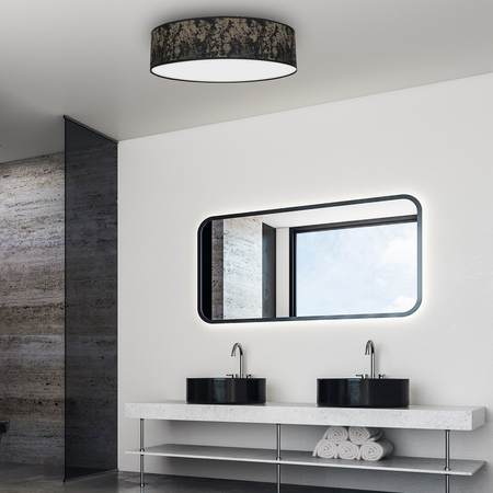 Milagro - Lampa Sufitowa SATINO GOLD 3xE27 Ø50cm