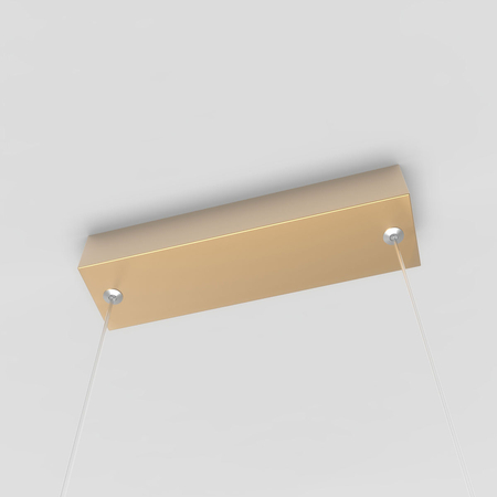 Lampa wisząca Mirror L złota IP44 LED CCT