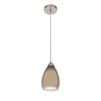 Lampa wisząca Niki dymna 1xE14