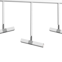 Milagro - Lampa sufitowa CASTRO WHITE / CHROME 3xG9