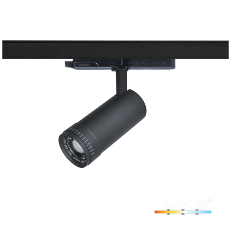 Reflektor szynowy LED NEXTRACK VISION 10W 3CCT 30-60° czarny Kobi Pro