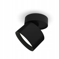 Lampa Wisząca Natynkowa Aluminium 1 Punktowa Videx VL-SPF18B-B GX53 Czarna