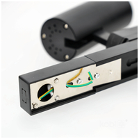 Zestaw szynoprzewód 1-obwodowy NEXTRACK GO 4xGU10 1m czarny Kobi