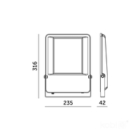 Naświetlacz LED KOBI SEUL 100W 4000K IP65 Kobi Pro