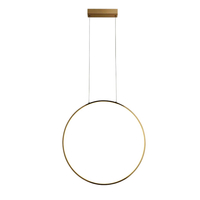 Lampa wisząca Mirror L złota IP44 LED CCT