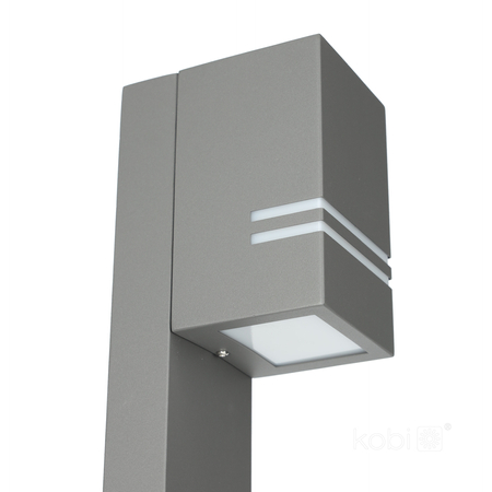 Słupek ogrodowy QUAZAR 12 1xGU10 IP44 szary Kobi