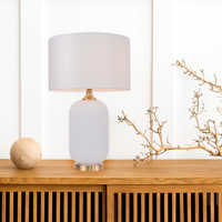 Lampa stołowa Tamiza 65 cm biała 1xE27