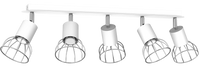 Milagro - Lampa Sufitowa Dante Silver 5x mini GU10
