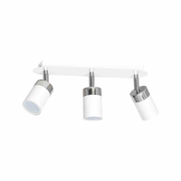 Lampa sufitowa Joker 3xGU10 Biały/Chrom