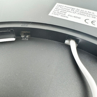 Plafon California 48 cm czarny LED CCT