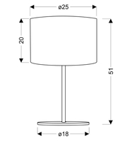 ARKAS LAMPA 1X60W E27