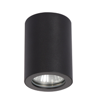 Oprawa natynkowa Faro czarna IP65 1xGU10