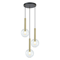 Milagro - Lampa wisząca NIKO GOLD 3xG9