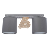 Milagro - Lampa sufitowa MIŚ 2xE27