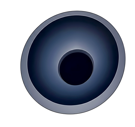 Plafon COCO 60 cm niebieski LED