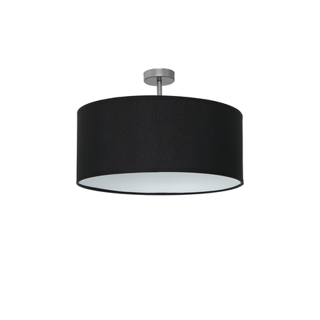 Milagro - Lampa podsufitowa CASINO BLACK/CHROME 1xE27
