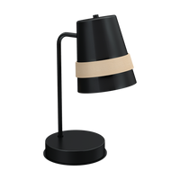 Milagro - Lampa stołowa VENEZIA BLACK 1xE27