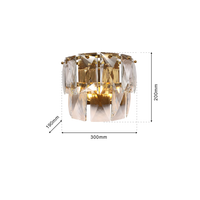 Milagro - Kinkiet CHELSEA GOLD 2xE14