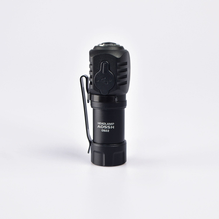 Latarka czołowa LED 10W przenośna 2w1 600lm IP68 VLF-A055H