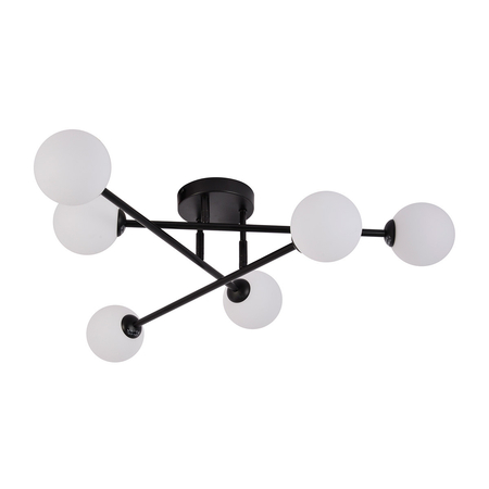 Lampa sufitowa Dorado czarna 6xG9