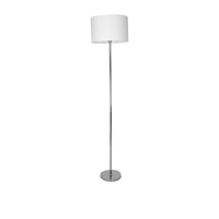 Milagro - Lampa stojąca CASINO WHITE/CHROME 1xE27