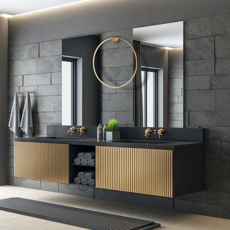 Milagro - Kinkiet Saturno Gold 46W LED