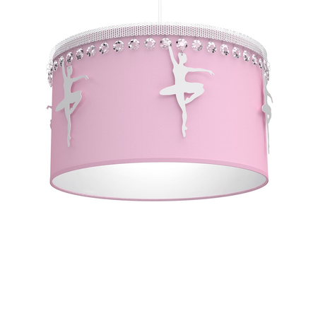 Milagro - Lampa wisząca BALETNICA PINK 1XE27