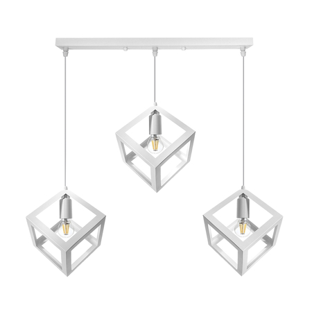 Lampa Loft Sweden Prosta PZE-2320 Biała