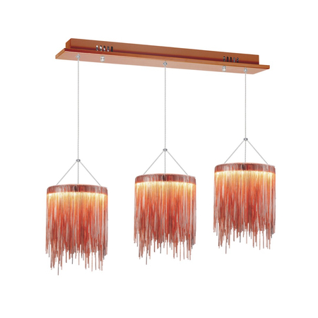 Milagro - LAMPA WISZACA CASCATA COPPER 54W LED