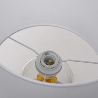 Lampa stołowa Sunflower biała 1xE27