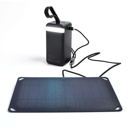 Przenośna ładowarka słoneczna panel solarny 5W USB 3w1 VSO-F505U